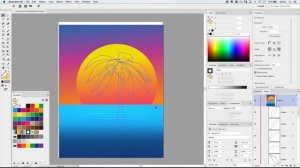 Retro Low Poly Effect Illustrator CC 2018 Tutorial