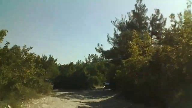 Геленджик, пляж Сосновка в открытом море