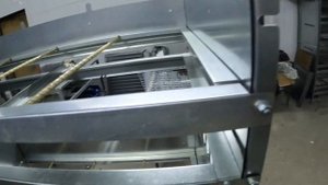 Сборка клеточной батареи для кур бройлеров