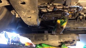 Полная замена масла в АКПП U241E Toyota Alphard из Армении. Самостоятельная замена масла в автомате
