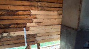 Реставрация бани,  замена нижних венцов.
