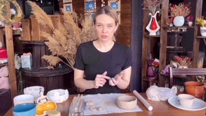 Как слепить тарелку из глины своими руками
