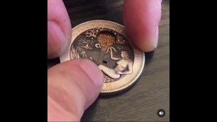 Уникальная монета с секретом.