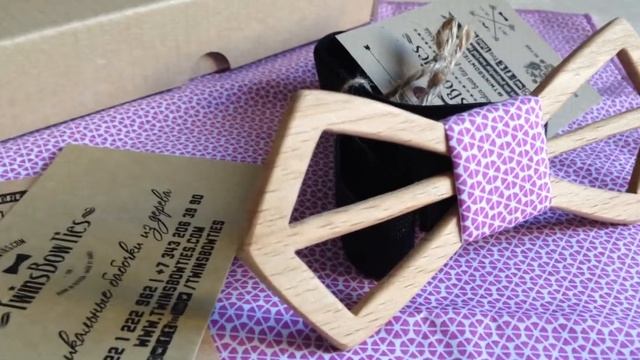 Галстук-бабочка из дерева Fresh Максим Retro + платок смотреть онлайн