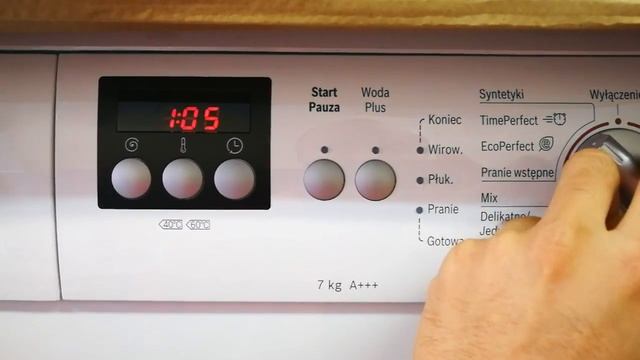 Обзор стиральной машины Bosch на 7 кг. WAE2060DPL смотреть онлайн