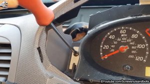 Instrument Cluster Removal - Nissan Micra K12