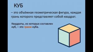 Куб. 2 класс. Повторение (25.05)