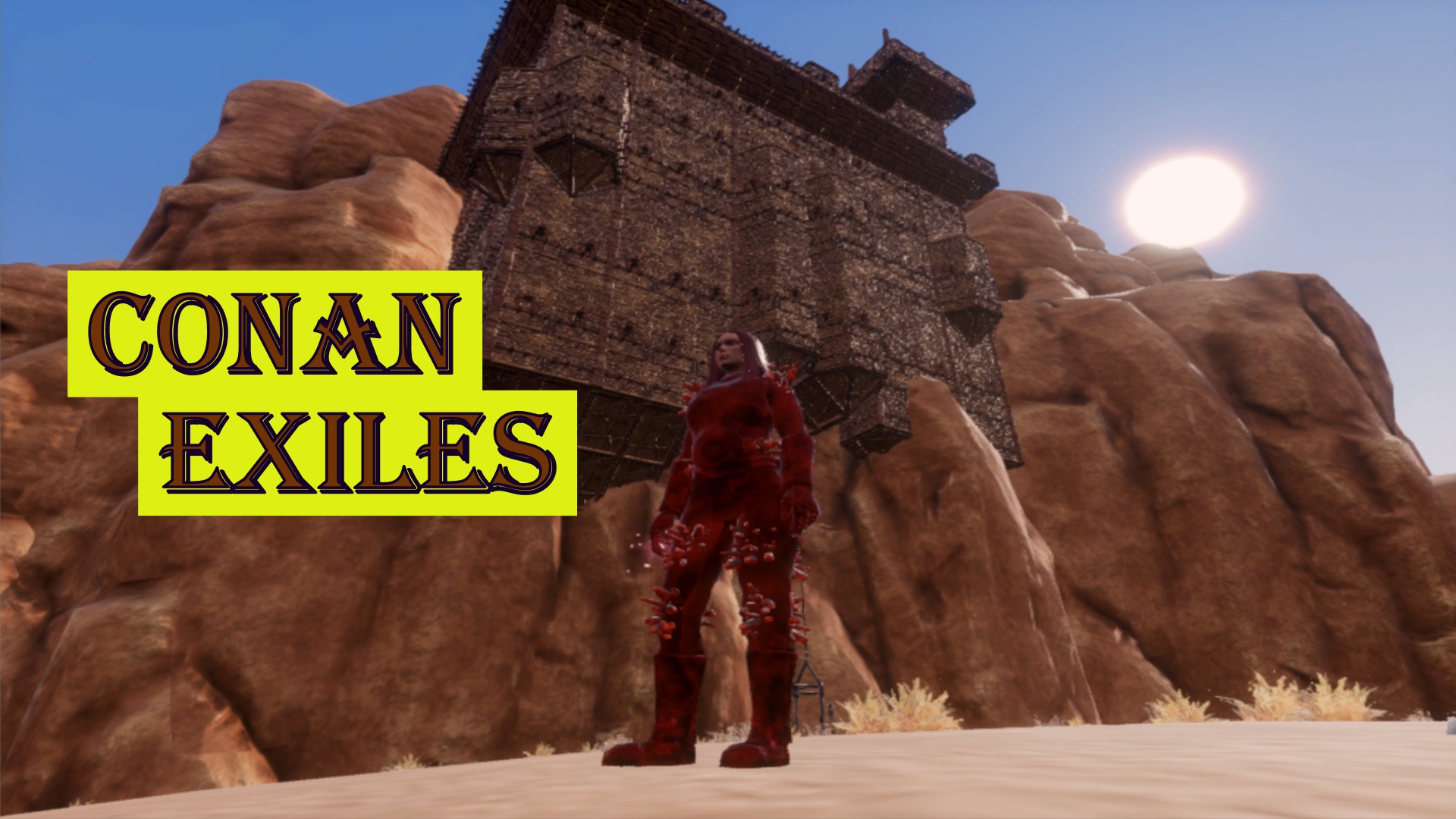 Леди в красном. Образ. Conan Exiles.