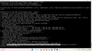 03 minikube cluster Hello Kubernetes deployment   Linux