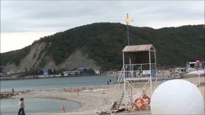 Пляж санатория Лермонтово (обзор)