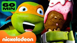 Черепашки-ниндзя | 60 минут ЛУЧШИХ моментов Майки во 2 сезоне!   | Nickelodeon Cyrillic