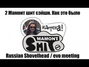 2 Mamont shit. ( Russian Shovelhead/ evo meeting )