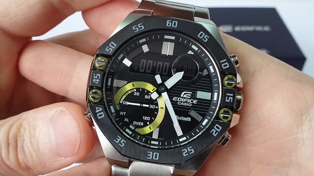 Casio Edifice ECB-10DB-1A. Обзор/Review смотреть онлайн