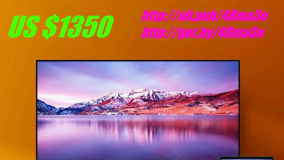 Телевизор, Xiaomi E65A, 65 дюймов, 4 к,  2 ГБ + 8 Гб памяти, Голосовое управление, Dolby звук, 2020