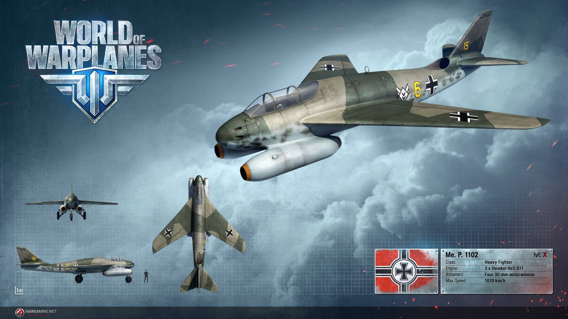 World of Warplanes: Me P. 1102 B