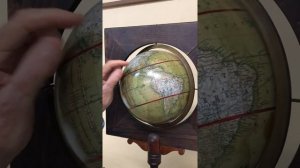 G-10126 Rare English Victorian Demonstration Globe