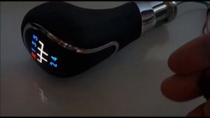 Ручка  переключения передач МКПП  с подсветкой