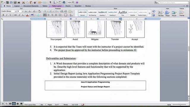 Java Enterprise Milestone #1 Design and Project Scope