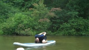 SUP Workout Paddleboard Stretching Recap