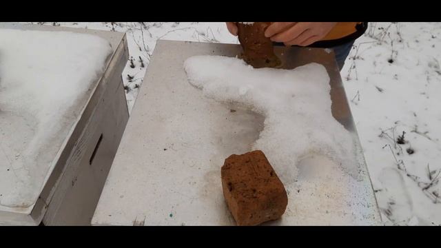 Утепляю пчел. Холодная зимовка. Дно сетка. Мед подсолнуха. смотреть онлайн