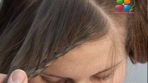 Как заплести косички дракончиком