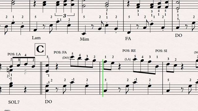 Por una cabeza - tango (arr. facilitato in DO magg.) VELOCITA' LENTA смотреть онлайн