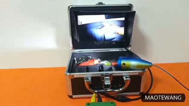 GAMWATER 7 дюймов HD 1000tvl  комплект видеокамер 12 шт для подводной рыбалки