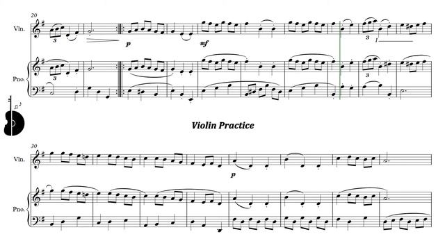 Suzuki Violin Book 1 | Minuet 2 | Piano Accompaniment | PPM = 90 смотреть онлайн