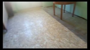 Монтаж ОСБ плит на пол