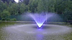 Строительство искусственного водоема с фонтаном Pondtech HP100K
