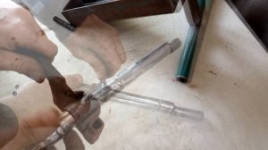 Самодельный эксцентриковый зажим подручника / Hand-made eccentric hand clamp