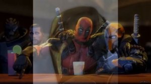 это Deathstroke: Arkham Assassin (rus) и dedpool