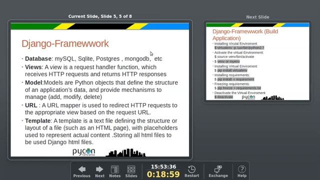 Building Web Apps Using Django framework: Pycon Tanzania - Jun 21 Webinar смотреть онлайн