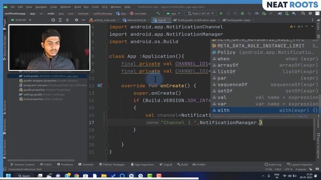 How to Create a Channel in Android Notification смотреть онлайн