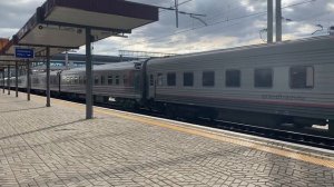 КЖД! Электровоз ВЛ10-1414 с поездом №8С «Таврия» Севастополь – Санкт-Петербург!