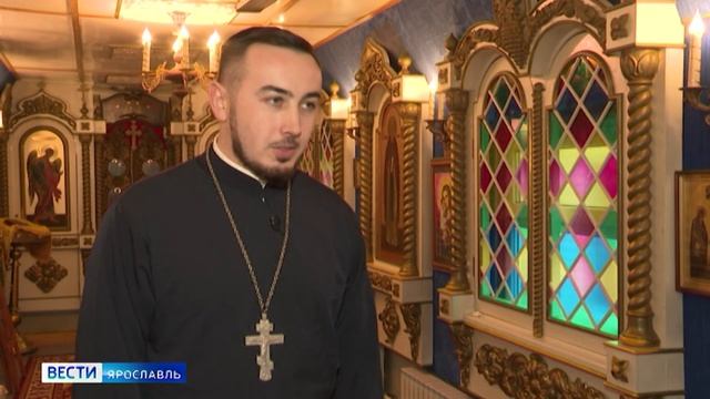 В поселке Творогово Ярославской области стоит уникальный вагон-храм смотреть онлайн