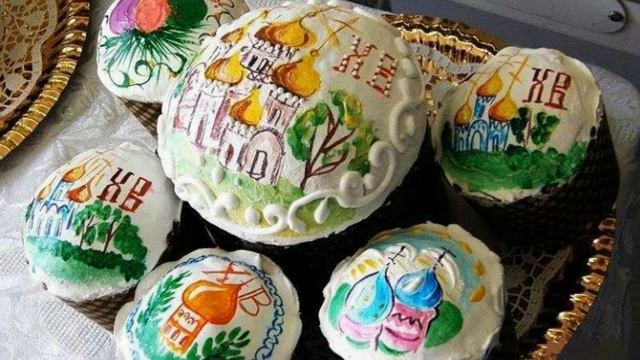 Как наносить глазурь на куличи смотреть онлайн