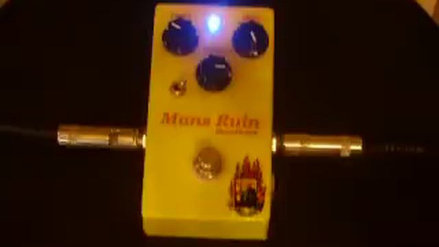 Ibanez TS808 Clone. Mans Ruin Overdrive Pedal смотреть онлайн