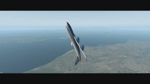 Самолет. Мертвая петля