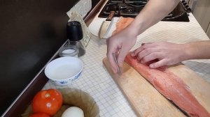 Горбуша в духовке, Вкусная рыба лакомка