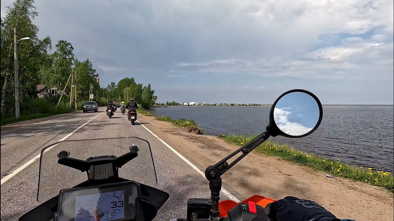 #41-2 От пляжа  до Осиновецкого маяка |  KTM 390 Adventure SW | Kove 500X /G-Moto Cross X /M1NSK SCR