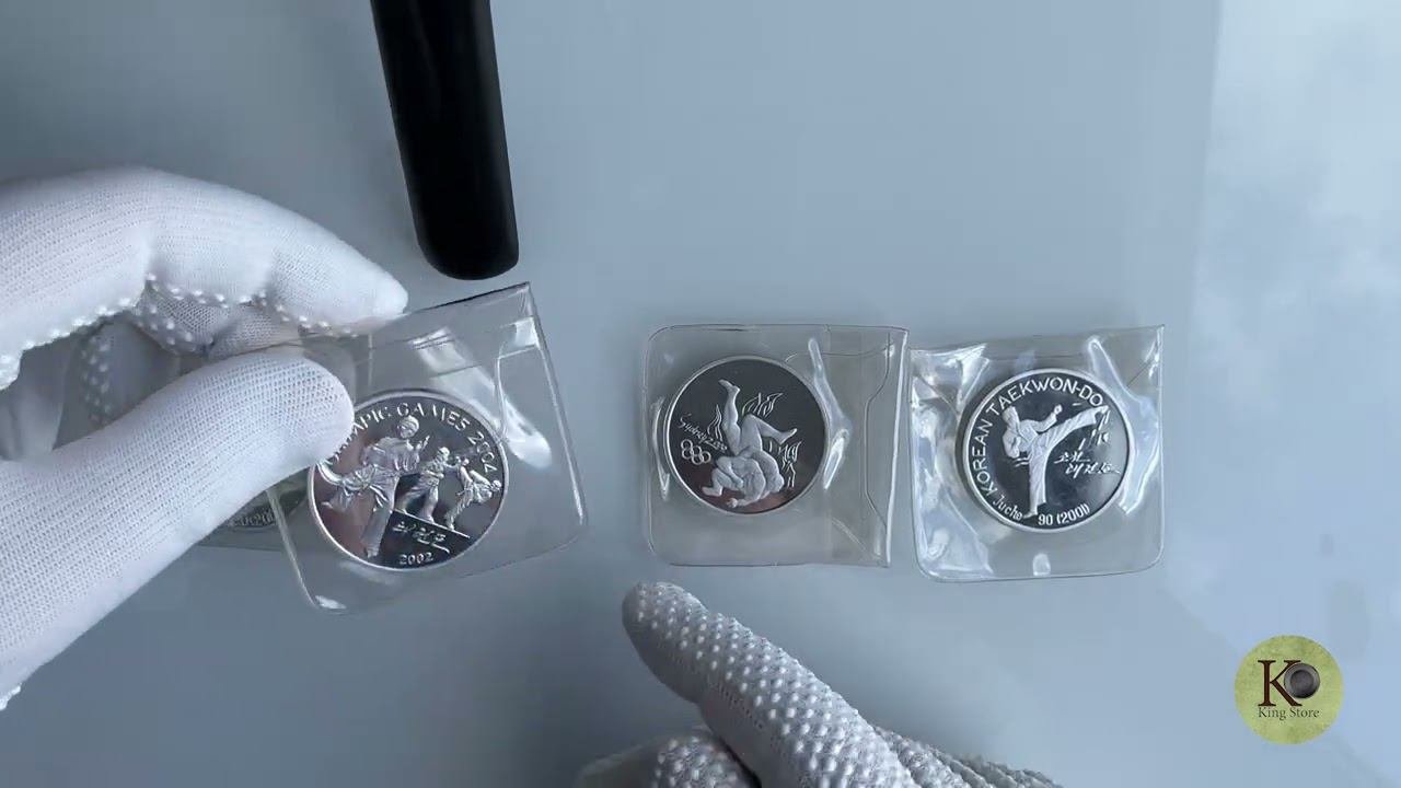 Подборка из 4-х монет 1 вон Северная Корея КНДР – по теме Спорт