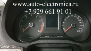 Как скрутить пробег Фольксваген поло 2018г.в., приборная панель 6rf920861, 6rf920861c, 6rf920861b