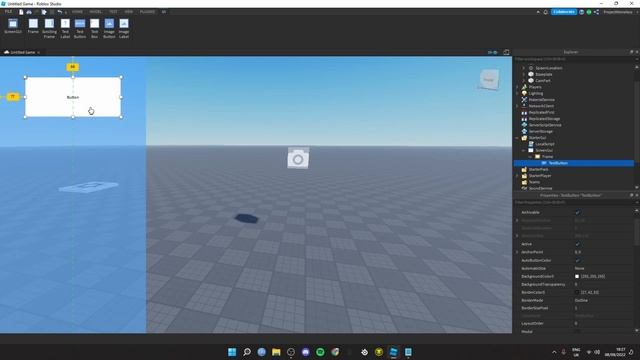 How to create a simple main menu (ROBLOX STUDIO 2022) смотреть онлайн