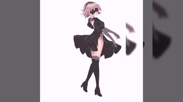 2B NieR Automata - SPEEDPAINT смотреть онлайн