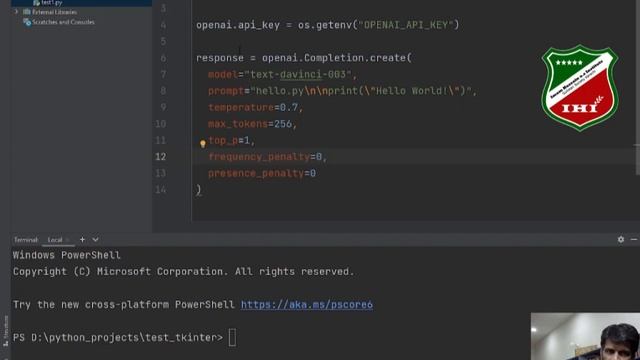 how to use chatGPT ? | OpenAI | chatGPT in Python | iHi | Karachi | Urdu