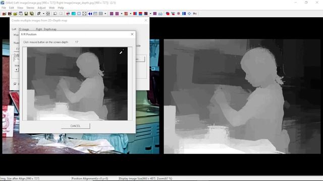 Given image + depth map, how to generate the other image to get a stereo pair in StereoPhoto Maker смотреть онлайн