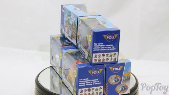 Поли Робокар в коробке