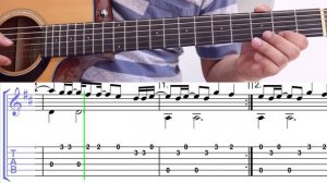 Oceans (Where Feet May Fail) - Hillsong UNITED | Easy Fingerstyle Guitar Tabs w/ On Screen Tabs