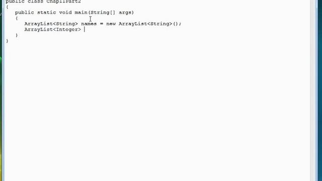 11 02 Declaring And Initializing An ArrayList смотреть онлайн